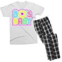 80s Baby  Vintage Retro Fashion Costume  Classic  (1) Men's T-shirt Pajama Set | Artistshot