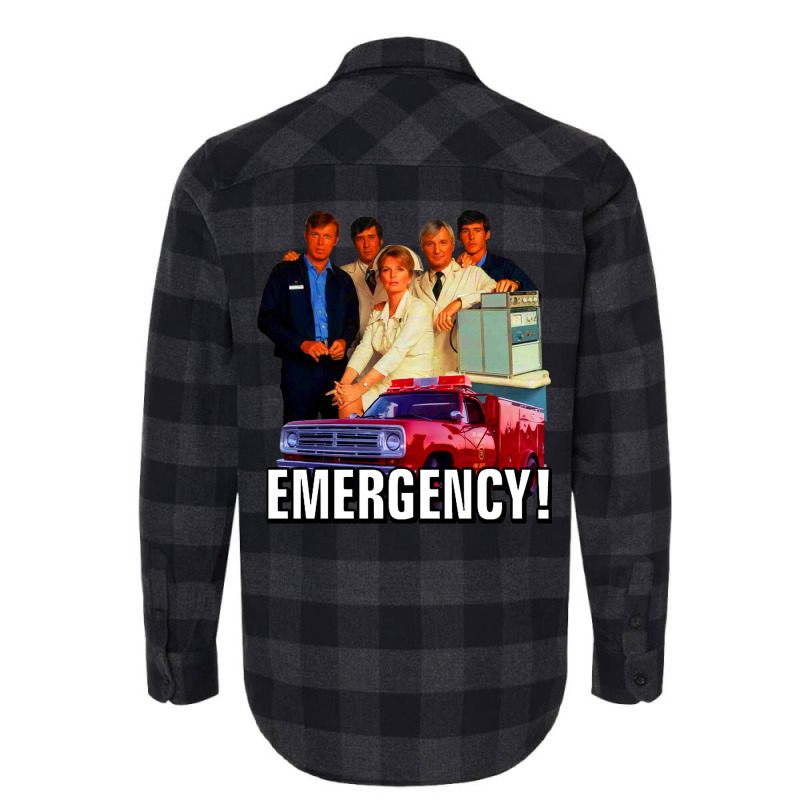 Retro Vintage 70s Emergency! Cast Tribute Flannel Shirt | Artistshot