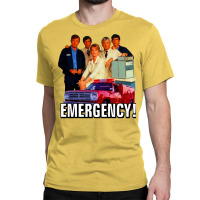 Retro Vintage 70s Emergency! Cast Tribute Classic T-shirt | Artistshot