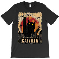 Retro Vintage Catzilla Tshirt T-shirt | Artistshot