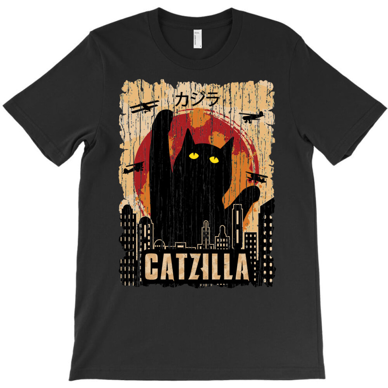 Retro Vintage Catzilla Tshirt T-shirt | Artistshot