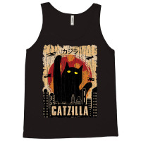 Retro Vintage Catzilla Tshirt Tank Top | Artistshot