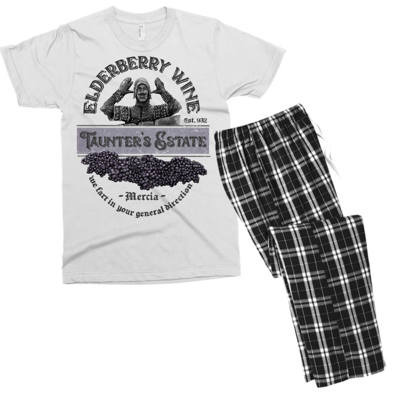 Elderberry Wine Men's T-shirt Pajama Set by nianaraegana | Artistshot