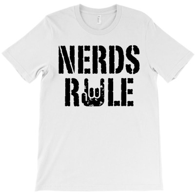 Geeks Rule T-shirt Designed By Michael