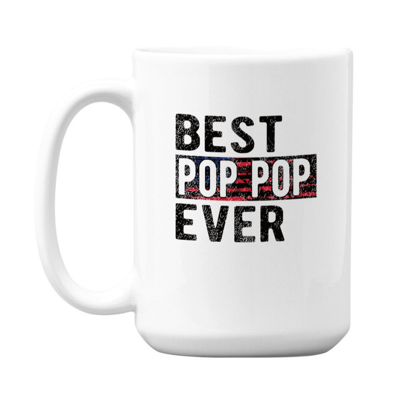 Best Pop Pop Grandpa Fathers Day Pop Pop Granddad 2 15 Oz Coffee Mug | Artistshot