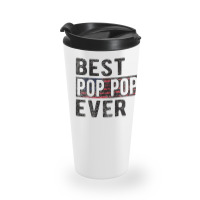 Best Pop Pop Grandpa Fathers Day Pop Pop Granddad 2 Travel Mug | Artistshot