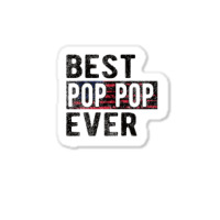 Best Pop Pop Grandpa Fathers Day Pop Pop Granddad 2 Sticker | Artistshot