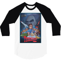 Thunderbirds Classic Vintage Retro Poster 3/4 Sleeve Shirt | Artistshot