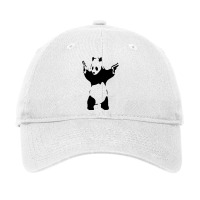 Banksy Panda Adjustable Cap | Artistshot