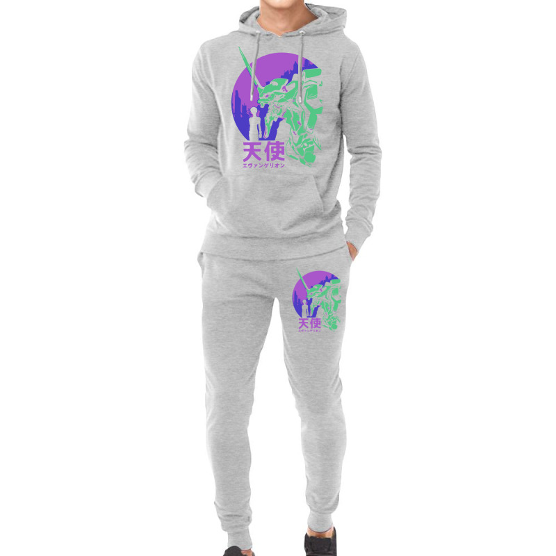 Neon Genesis Evangelion Retro Vintage 1 Hoodie & Jogger Set | Artistshot