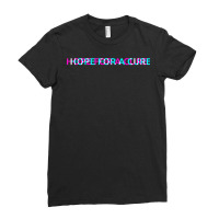 World Aids Day Hiv Awareness Hope For A Cure T Shirt Ladies Fitted T-shirt | Artistshot