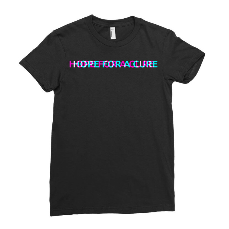 World Aids Day Hiv Awareness Hope For A Cure T Shirt Ladies Fitted T-Shirt by katheleenweb0 | Artistshot