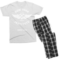 New York Institute Men's T-shirt Pajama Set | Artistshot