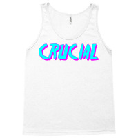 80s Words  Crucial Classic Tank Top | Artistshot