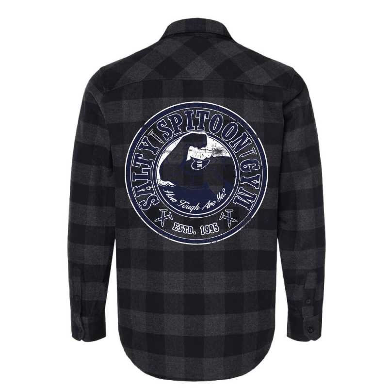 Salty Spittoon Gym Flannel Shirt | Artistshot