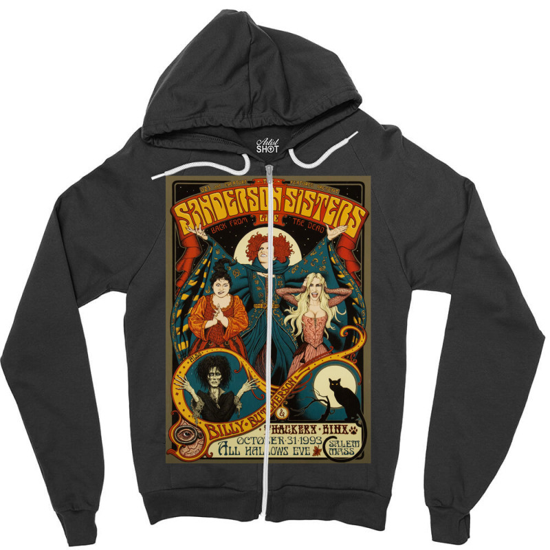 Sanderson Sisters Zipper Hoodie | Artistshot