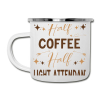 Gift For Flight Attendant Love Coffee Camper Cup | Artistshot