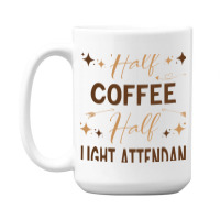 Gift For Flight Attendant Love Coffee 15 Oz Coffee Mug | Artistshot