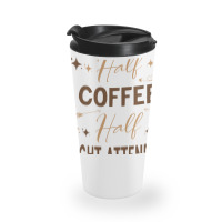 Gift For Flight Attendant Love Coffee Travel Mug | Artistshot