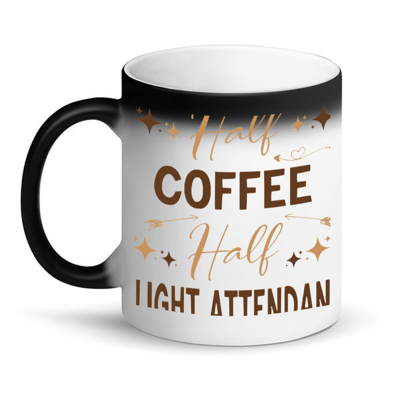 Gift For Flight Attendant Love Coffee Magic Mug | Artistshot