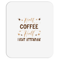 Gift For Flight Attendant Love Coffee Mousepad | Artistshot