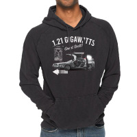 Back To The Future 1.21 Gigawatts Delorean Car (© Ucs Llc And Amblin) Vintage Hoodie | Artistshot