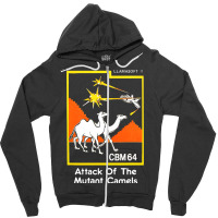 Attack Of The Mutant Camels Commodore 64 Retro Gaming Classic Zipper Hoodie | Artistshot