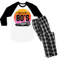 Back To The 80s Inspired Mamaneea Design Classic Men's 3/4 Sleeve Pajama Set | Artistshot