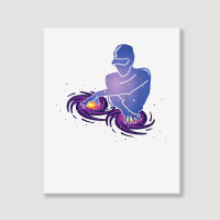 Turntable Dj Music Bass Rock Headphones Party Sound Deejay T Shirt Portrait Canvas Print | Artistshot