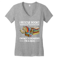 I Rescue Books Women's V-neck T-shirt | Artistshot