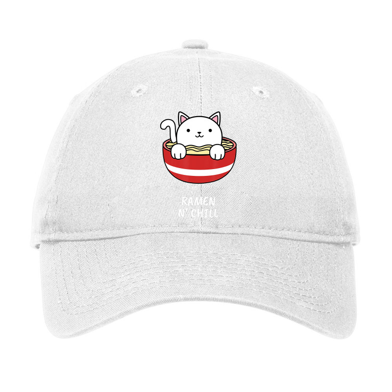 Kawaii Japanese Anime Cat Ramen  Kids Girl Japan    1 Adjustable Cap by mosiecalatam | Artistshot