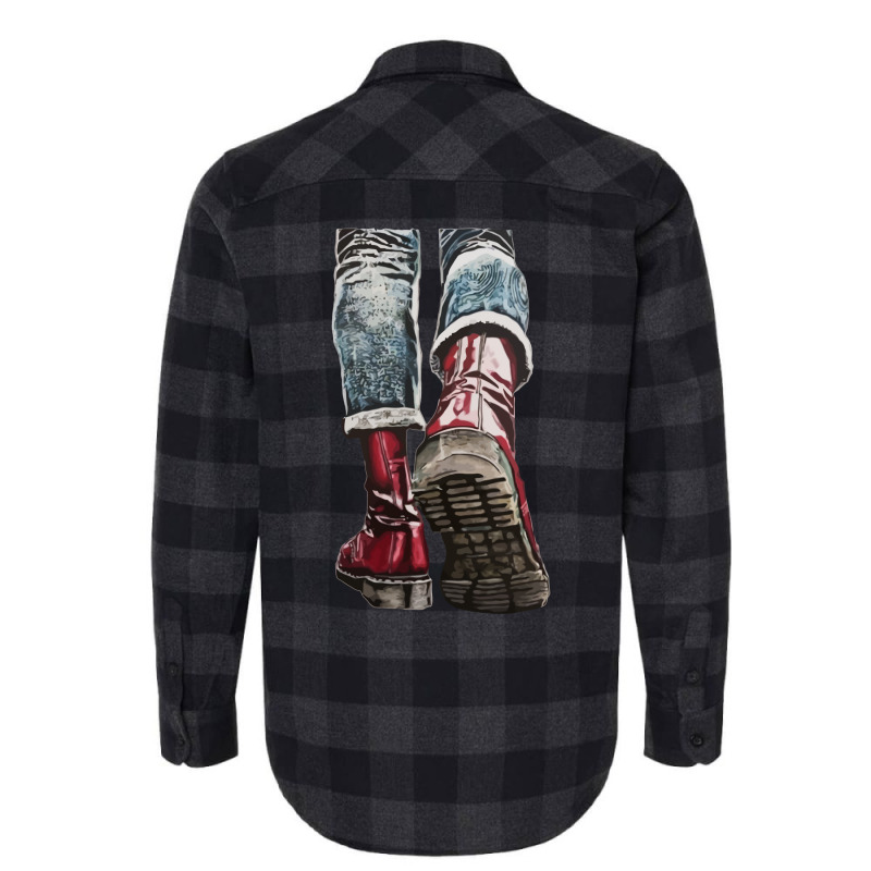 Skinhead Boots Flannel Shirt | Artistshot