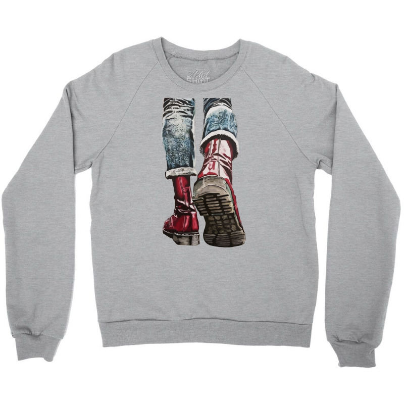 Skinhead Boots Crewneck Sweatshirt | Artistshot