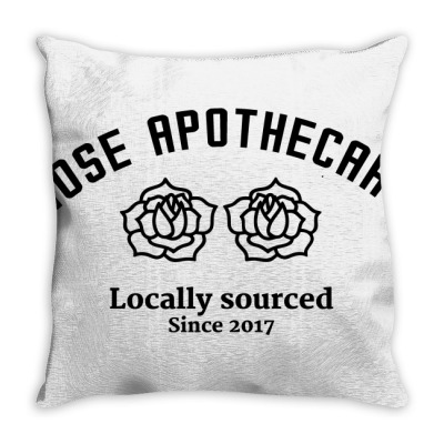 Rose Apothecary Throw Pillow Designed By Jetstar99