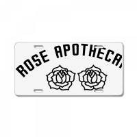 Rose Apothecary License Plate | Artistshot