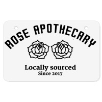 Rose Apothecary Atv License Plate | Artistshot