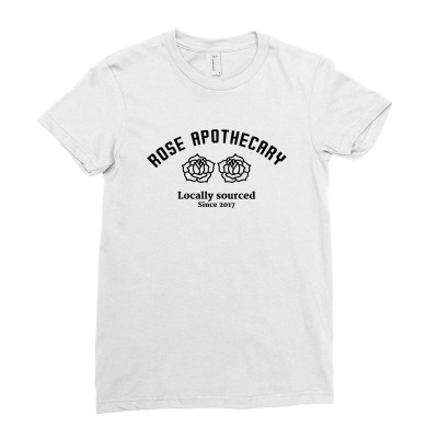 Rose Apothecary Ladies Fitted T-shirt Designed By Jetstar99