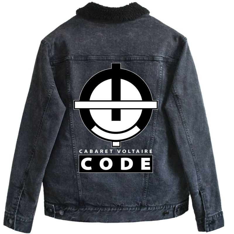 Cabaret Voltaire  Code Symbol. Premium Unisex Sherpa-Lined Denim Jacket by vonnezramzele | Artistshot