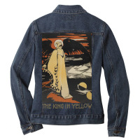 Robert W. Chambers' The King In Yellow Ladies Denim Jacket | Artistshot