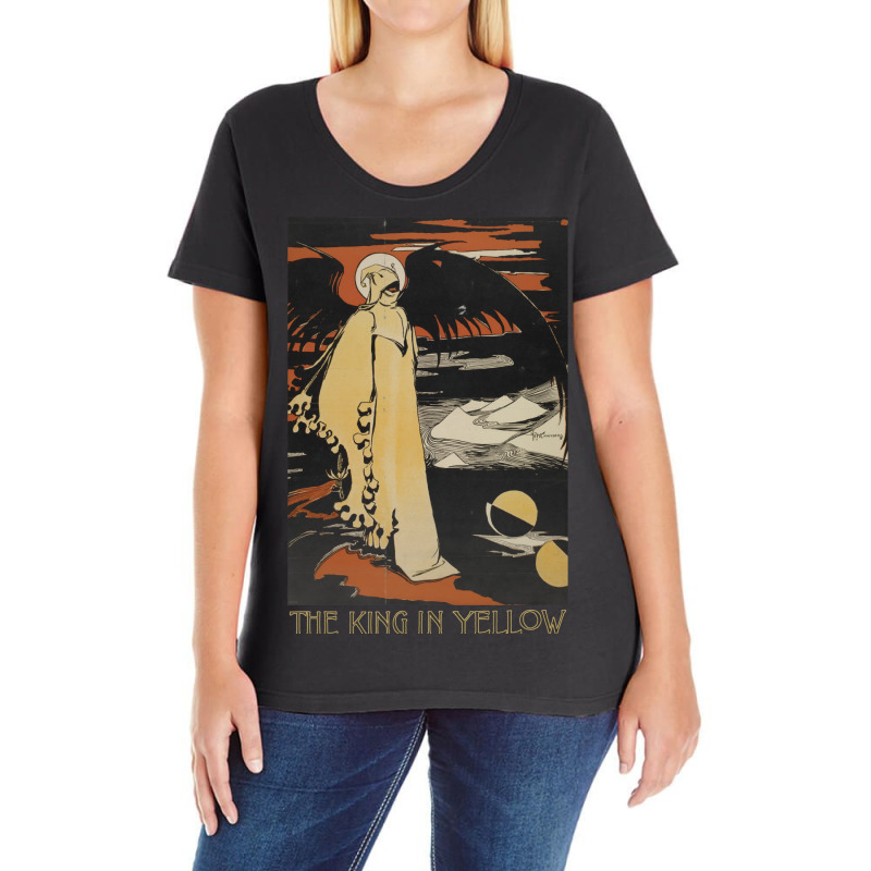 Robert W. Chambers' The King In Yellow Ladies Curvy T-Shirt by idotsnazeed0 | Artistshot