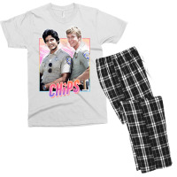 Chips  80s Tv  Classic Men's T-shirt Pajama Set | Artistshot