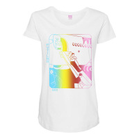 5xx Private Island Album Cover Classic Tshirt Love Maternity Scoop Neck T-shirt | Artistshot