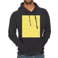 Colorful Retro Memphis Style Pattern Yellow Graphic Vintage Hoodie | Artistshot