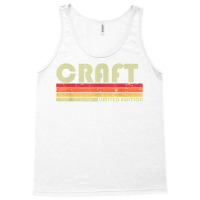 Craft Surname Funny Retro Vintage 80s 90s Birthday Reunion  Classic Tank Top | Artistshot