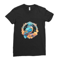 Kingfisher Heaven Ladies Fitted T-shirt | Artistshot