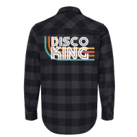 Disco King 80s Aesthetic Gifts And 80s Shirts Flannel Shirt | Artistshot