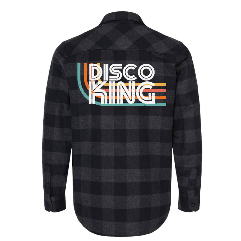 Disco King 80s Aesthetic Gifts And 80s Shirts Flannel Shirt by botitefinos | Artistshot