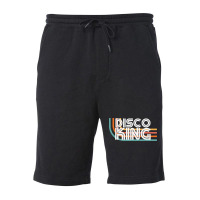 Disco King 80s Aesthetic Gifts And 80s Shirts Fleece Short | Artistshot