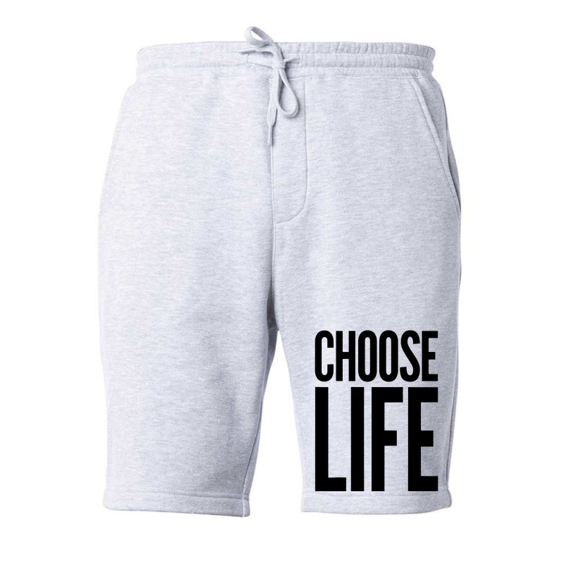 Choose Life Vintage Retro 80s Funny Fleece Short by horveyfoths | Artistshot