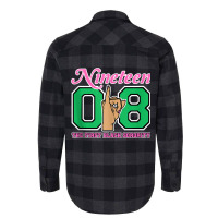 J15 Nineteen 08 Founder's Day Aka Women Hand Sign Tank Top Flannel Shirt | Artistshot